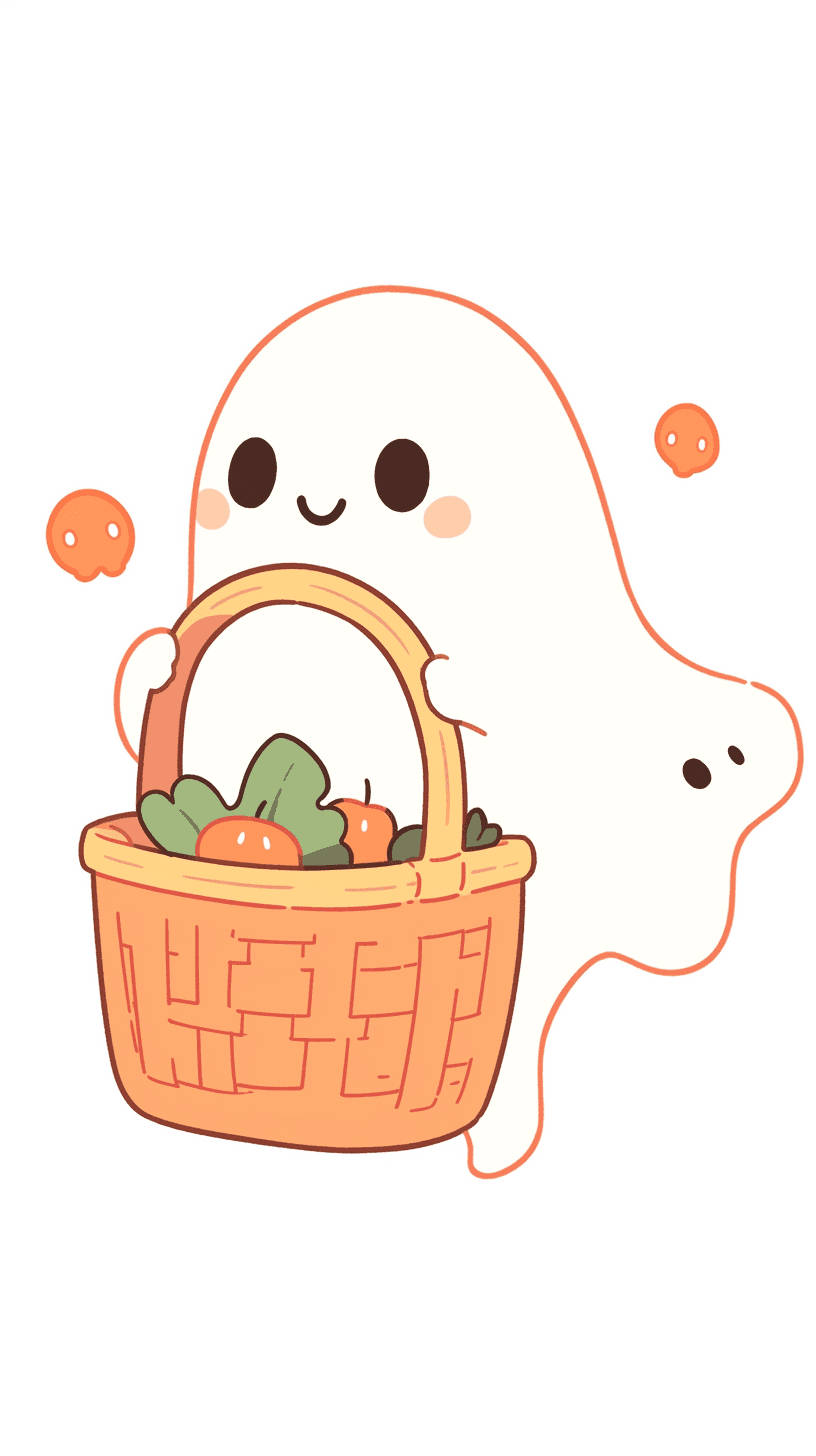 Halloween Ghost 863 original repeating artwork