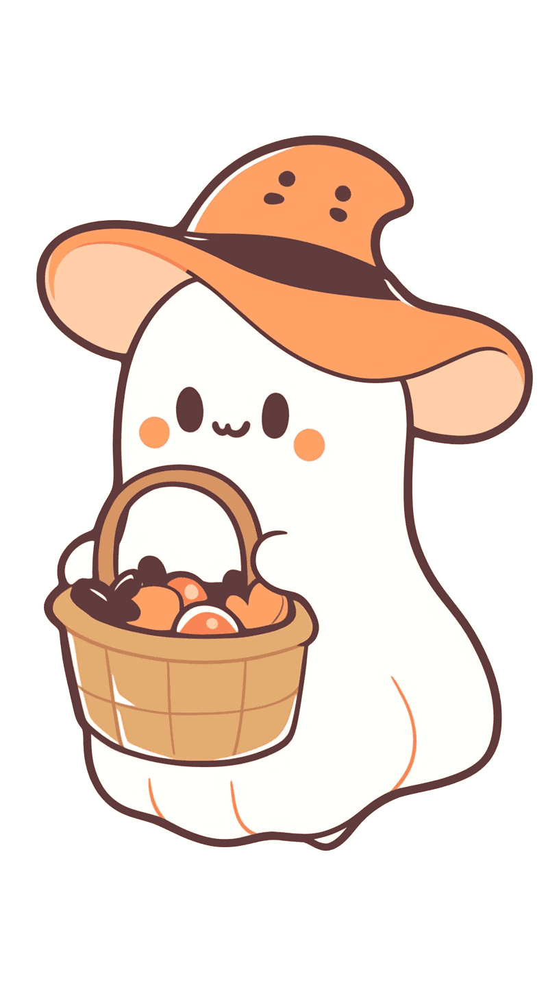 Halloween Ghost 713 original repeating artwork