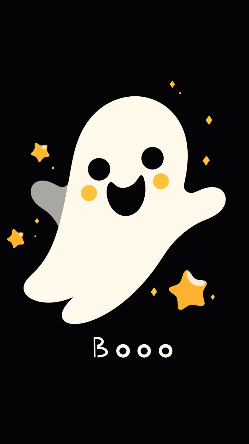 Halloween Ghost 966 original repeating artwork