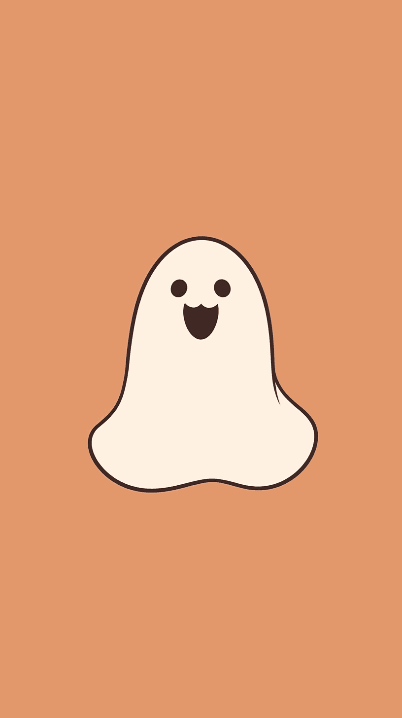 Halloween Ghost 1168 original repeating artwork