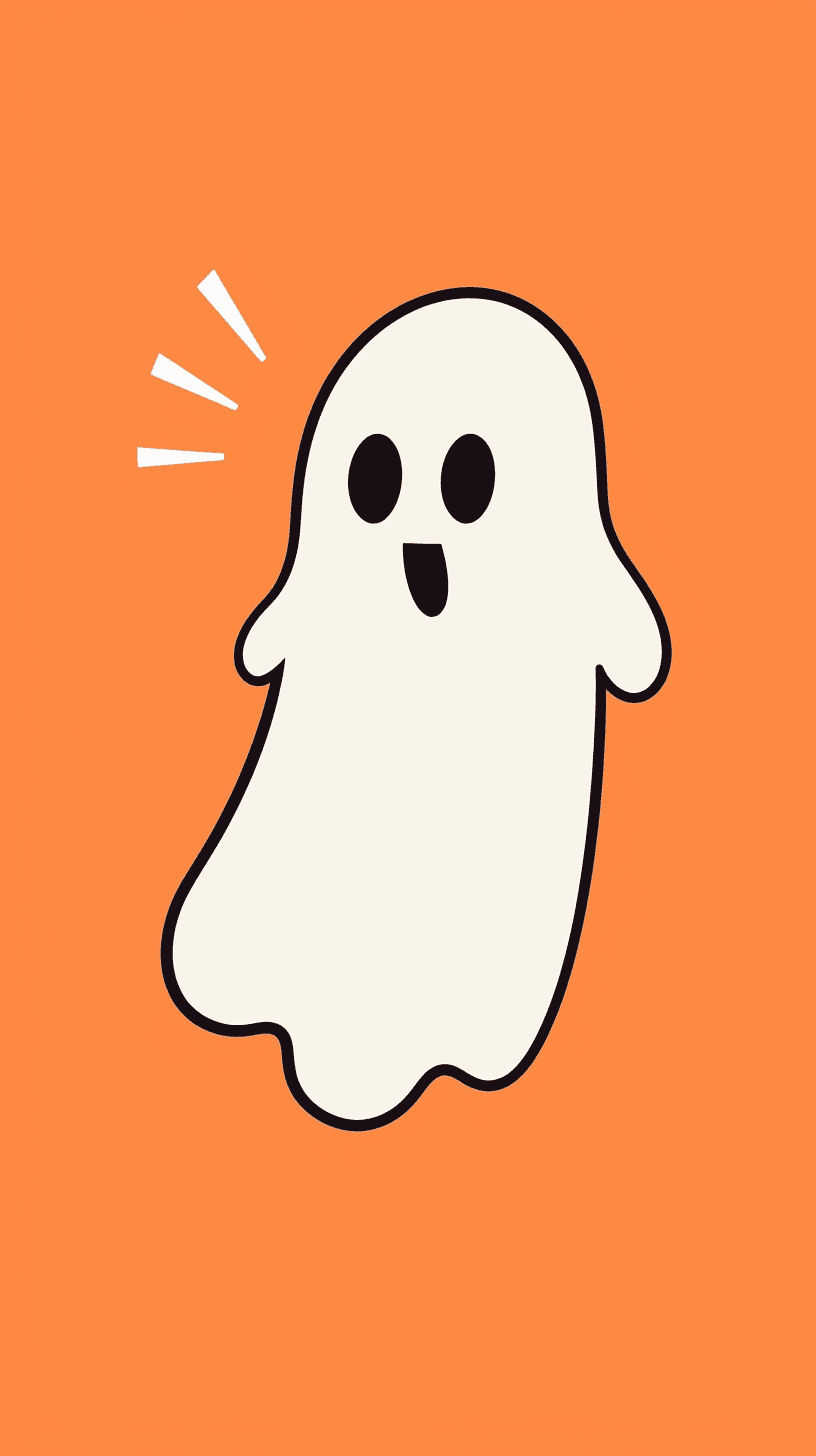 Halloween Ghost 1116 original repeating artwork