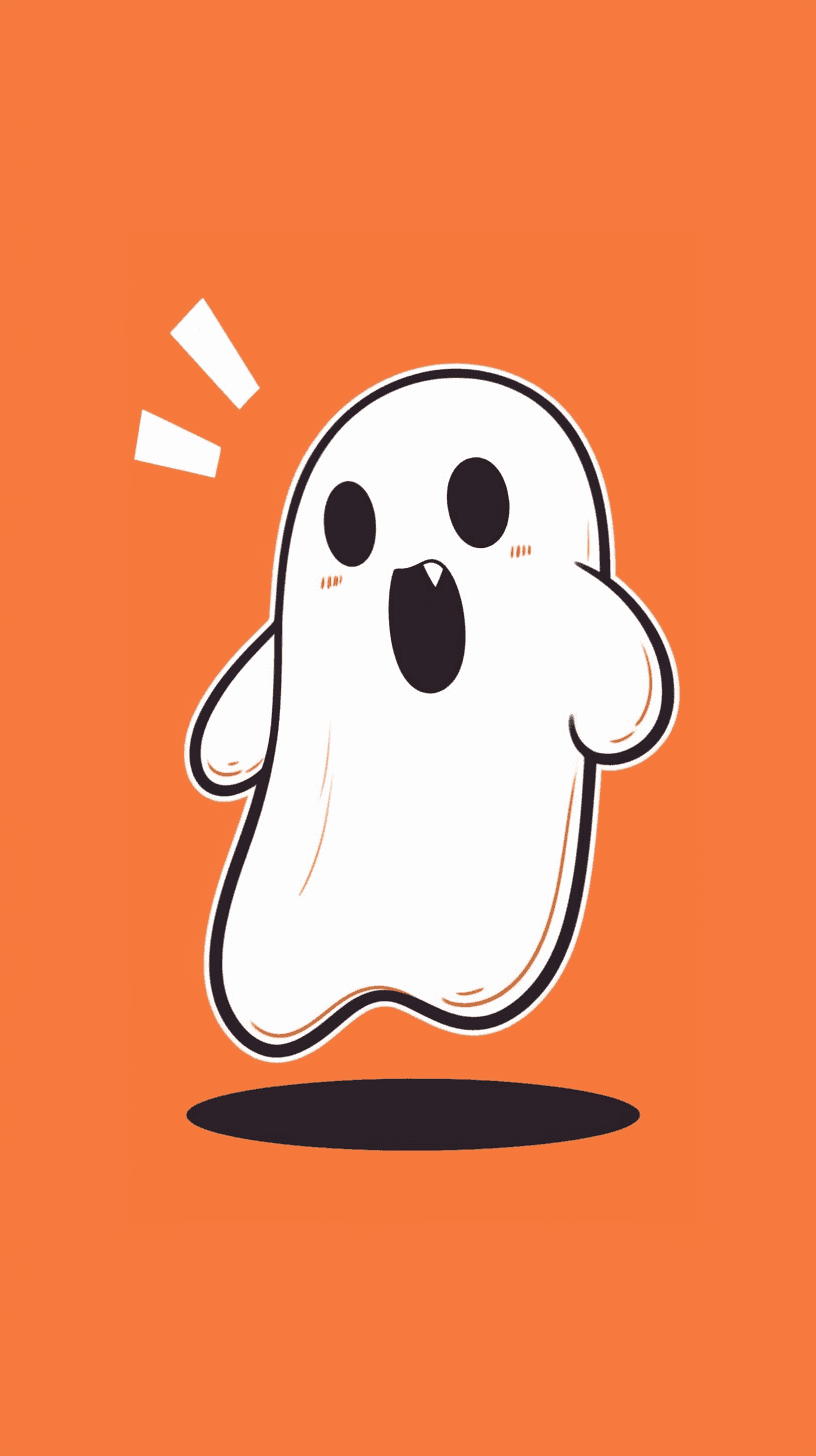 Halloween Ghost 1226 original repeating artwork