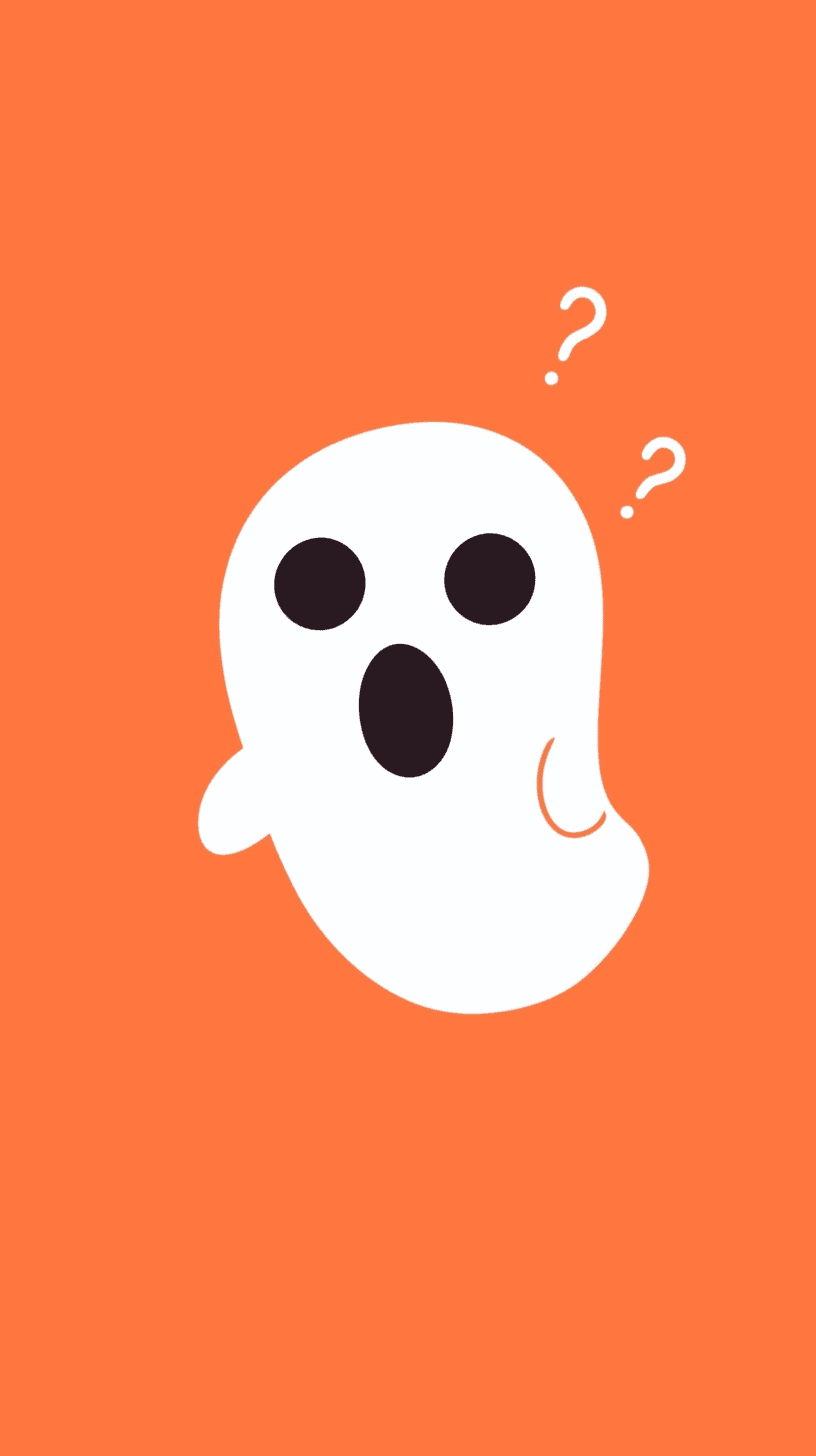 Halloween Ghost 964 original repeating artwork