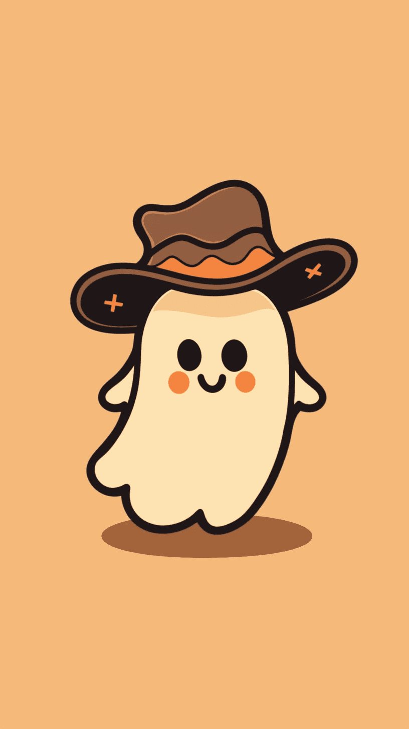 Halloween Ghost 149 original repeating artwork