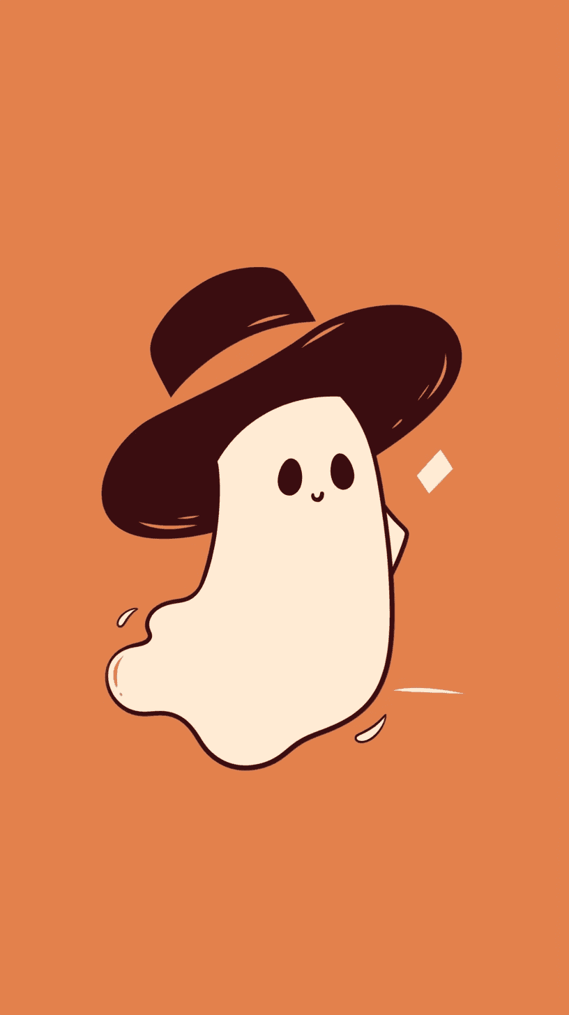 Halloween Ghost 1053 original repeating artwork