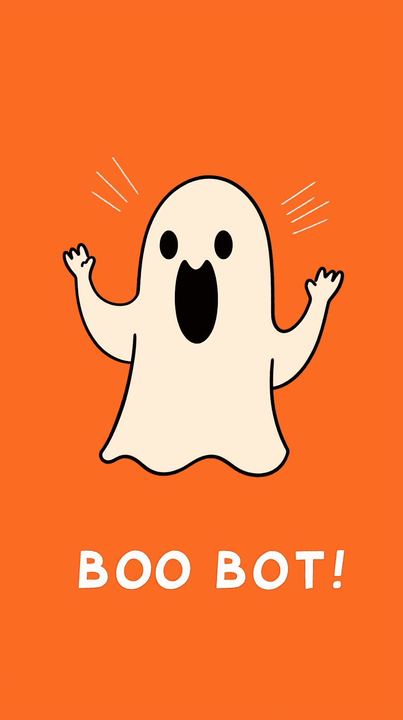 Halloween Ghost 1224 original repeating artwork