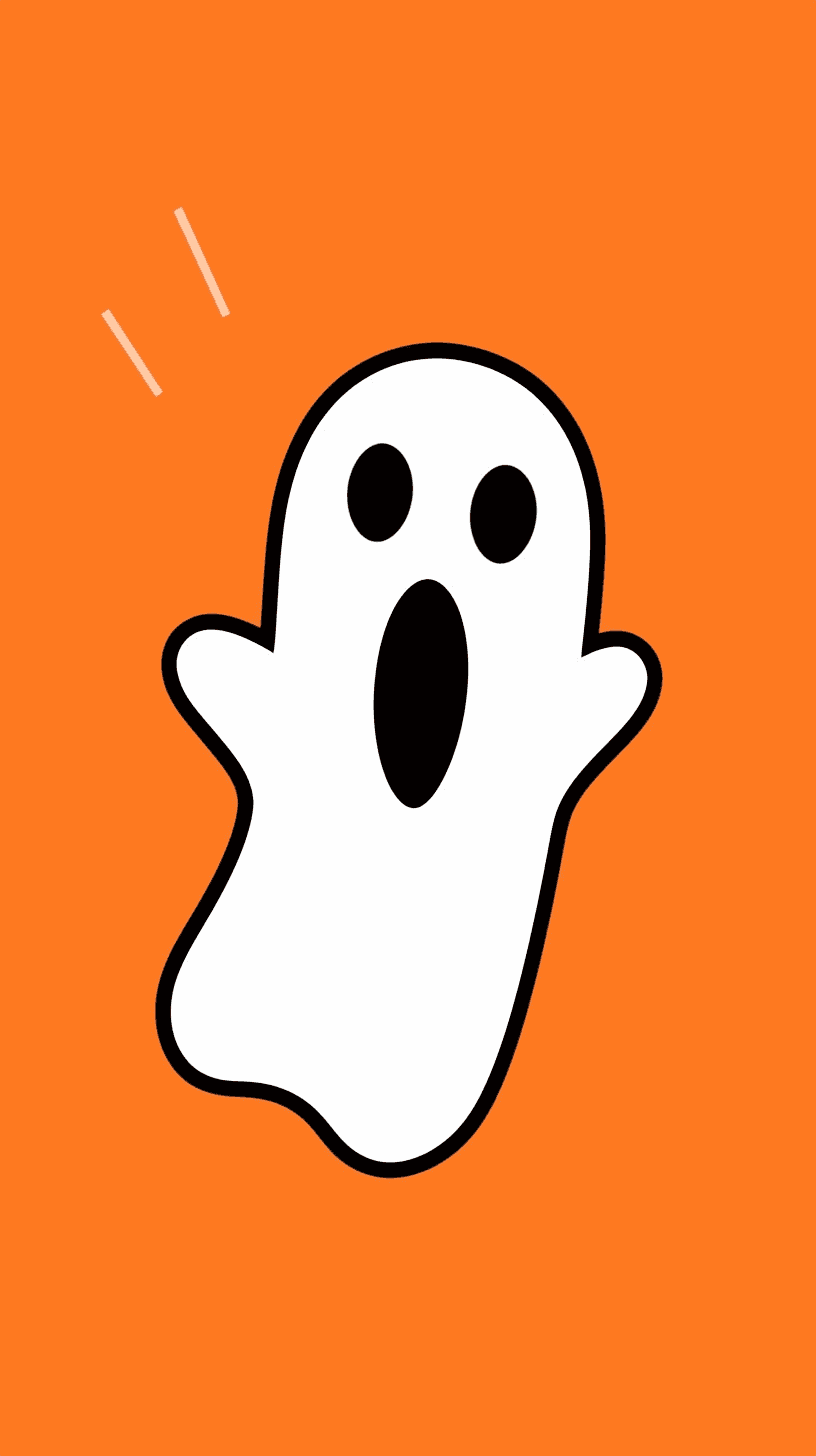 Halloween Ghost 1400 original repeating artwork