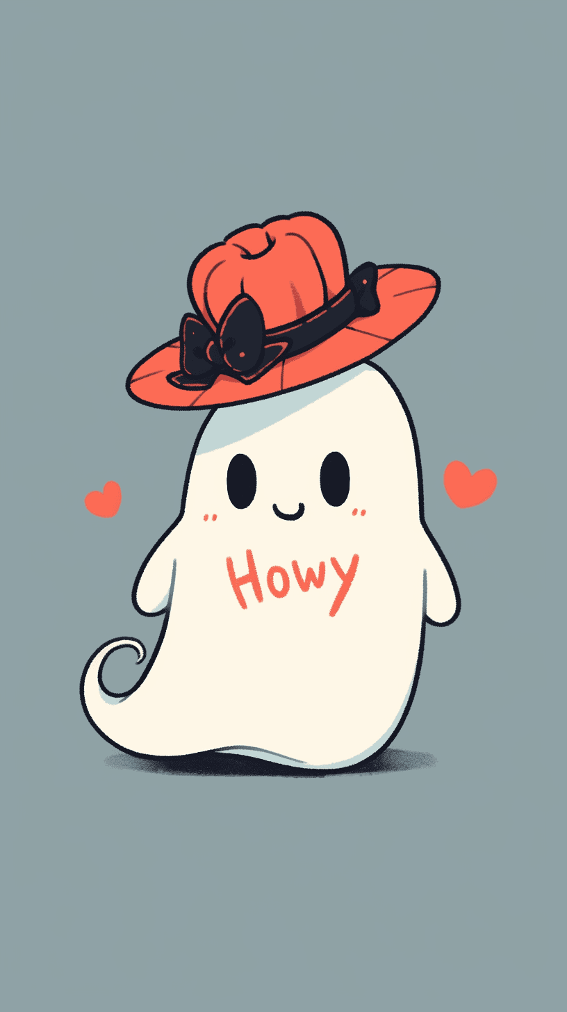 Halloween Ghost 926 original repeating artwork