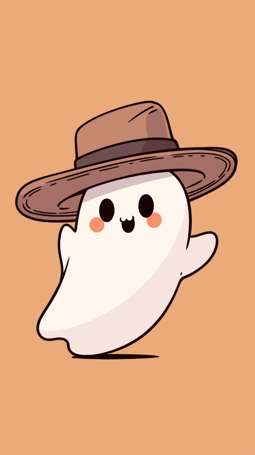 Halloween Ghost 574 original repeating artwork