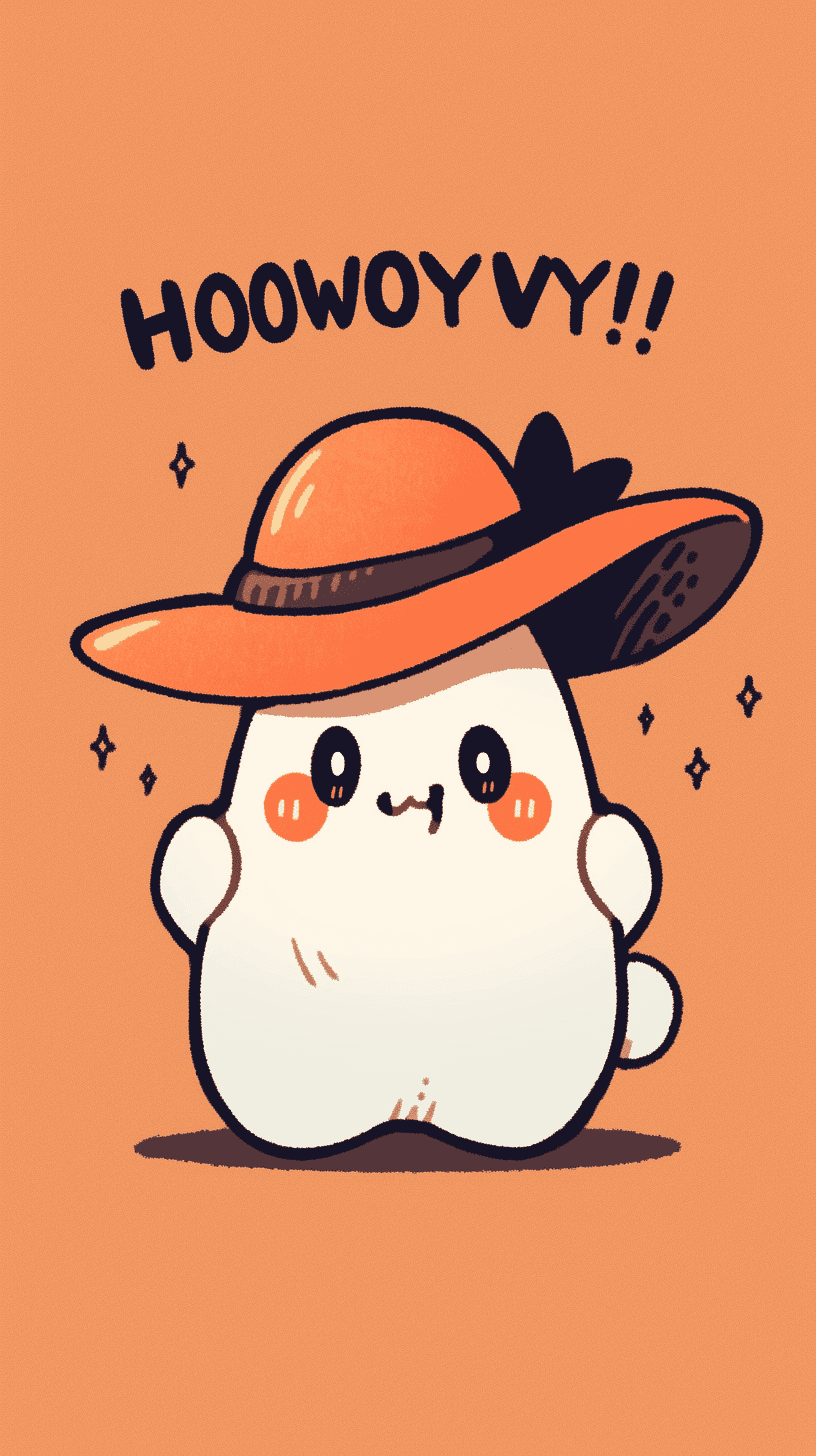 Halloween Ghost 962 original repeating artwork