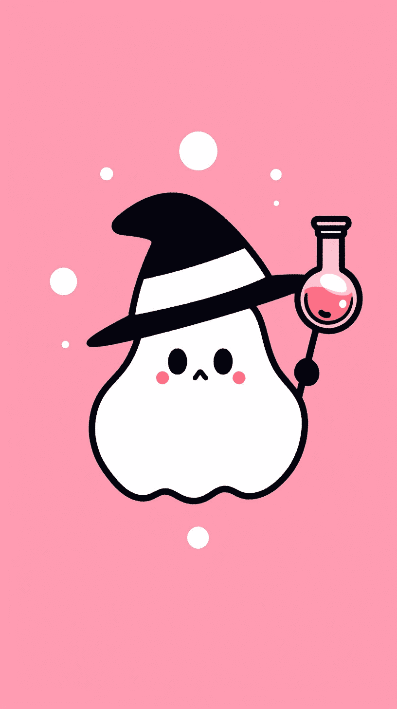 Halloween Ghost 924 original repeating artwork