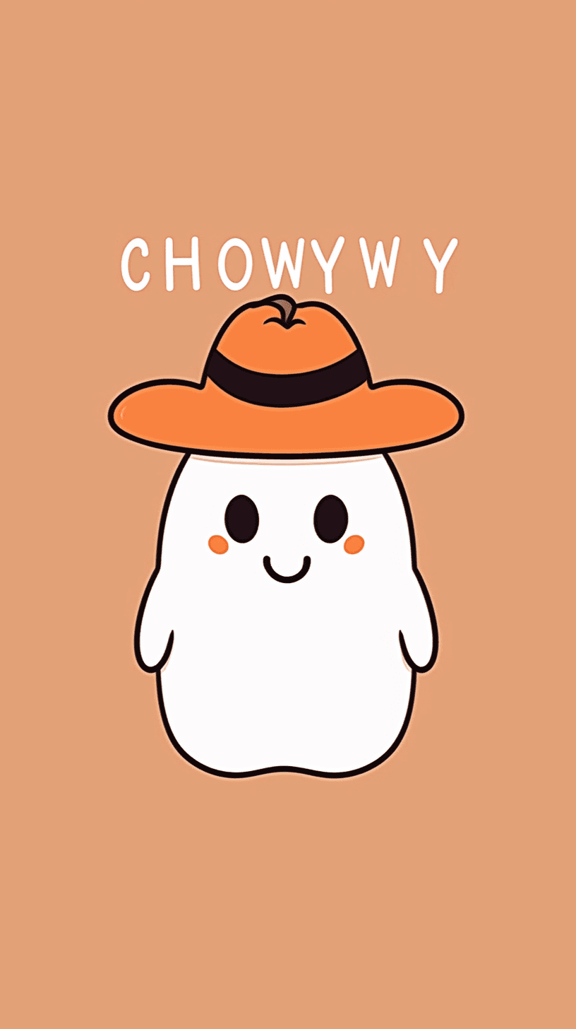 Halloween Ghost 961 original repeating artwork