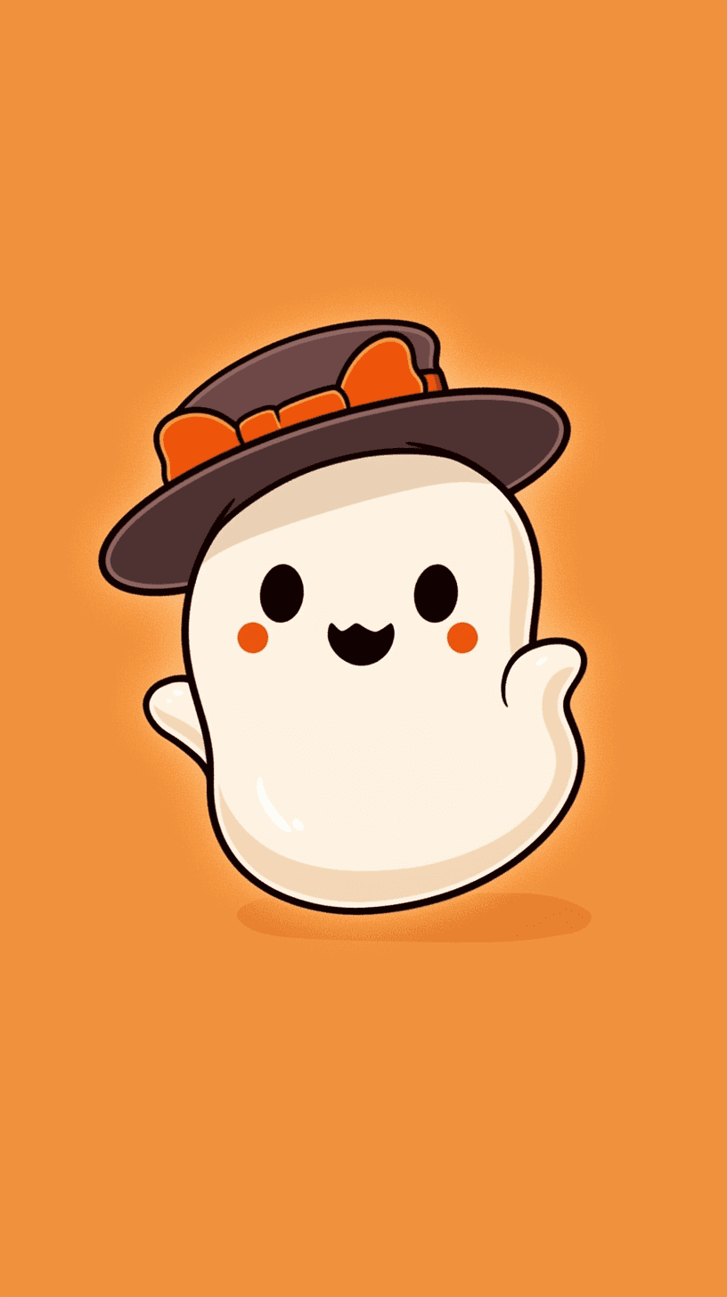 Halloween Ghost 1263 original repeating artwork