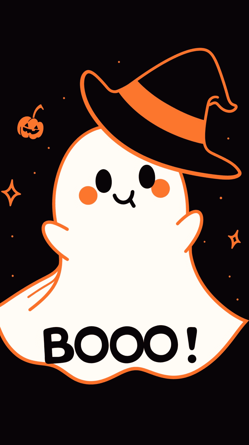 Halloween Ghost 960 original repeating artwork