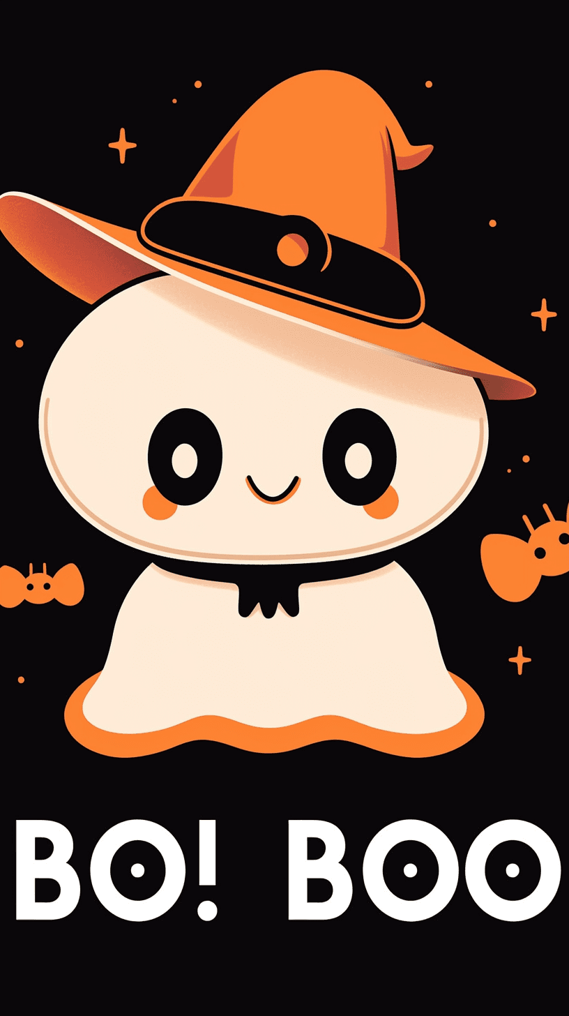Halloween Ghost 826 original repeating artwork