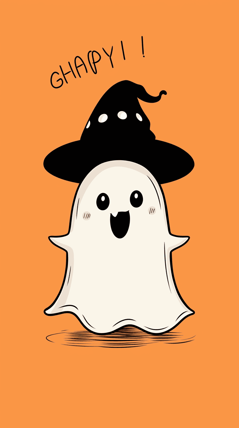 Halloween Ghost 825 original repeating artwork