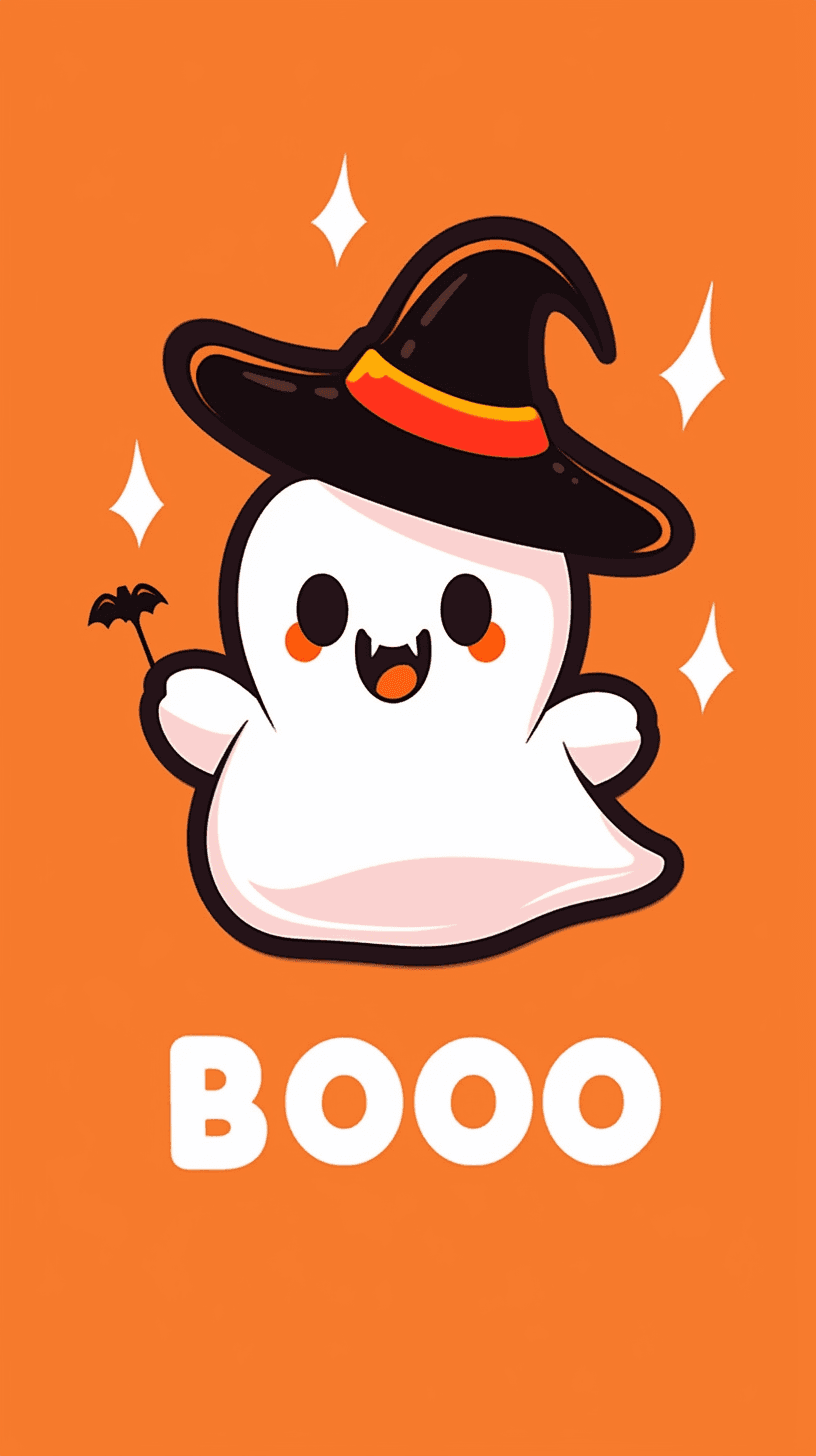 Halloween Ghost 958 original repeating artwork