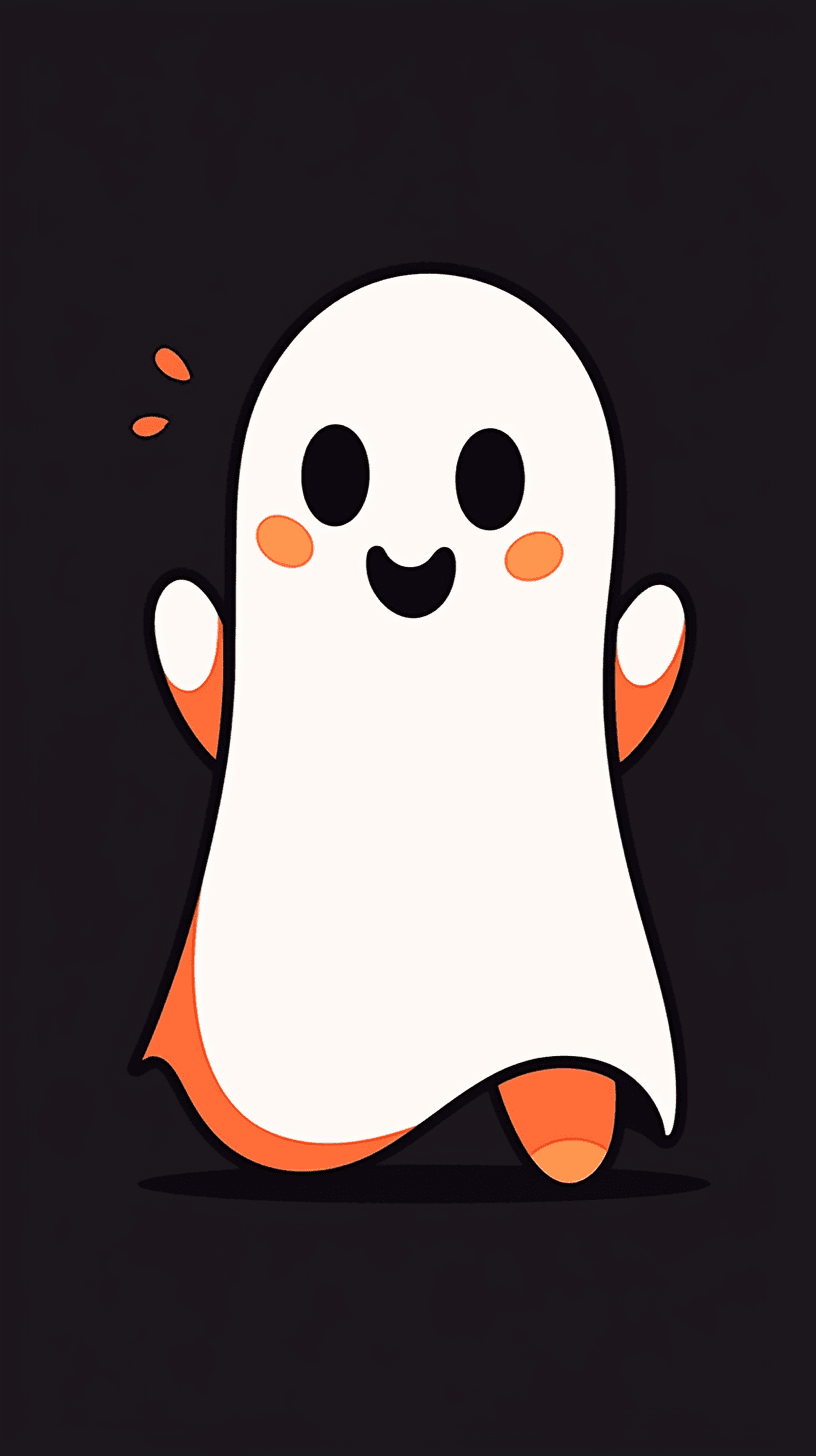 Halloween Ghost 1399 original repeating artwork