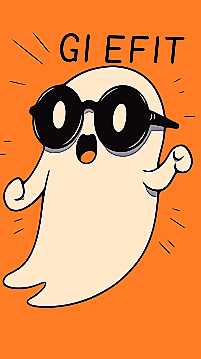 Halloween Ghost 1051 original repeating artwork