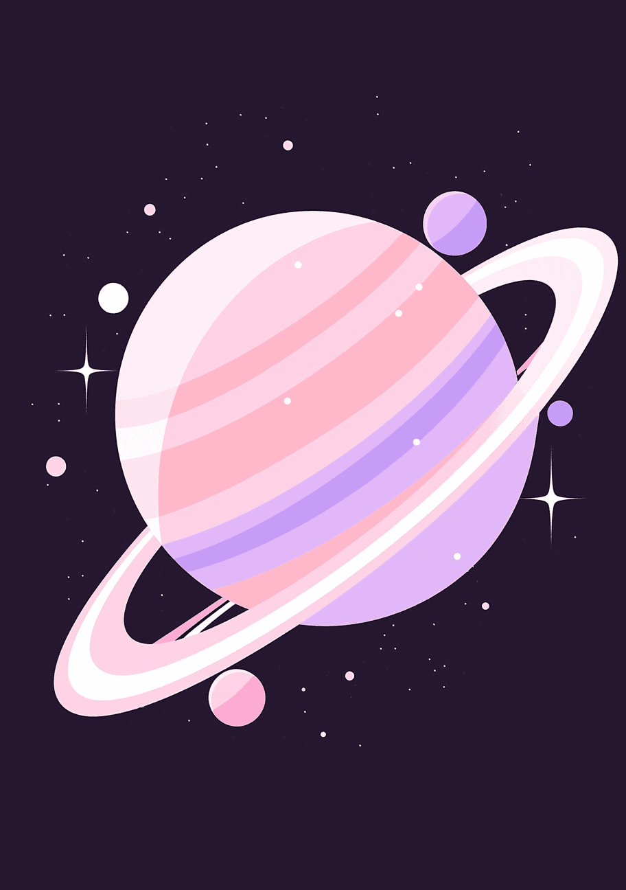 Planet Show original repeating artwork