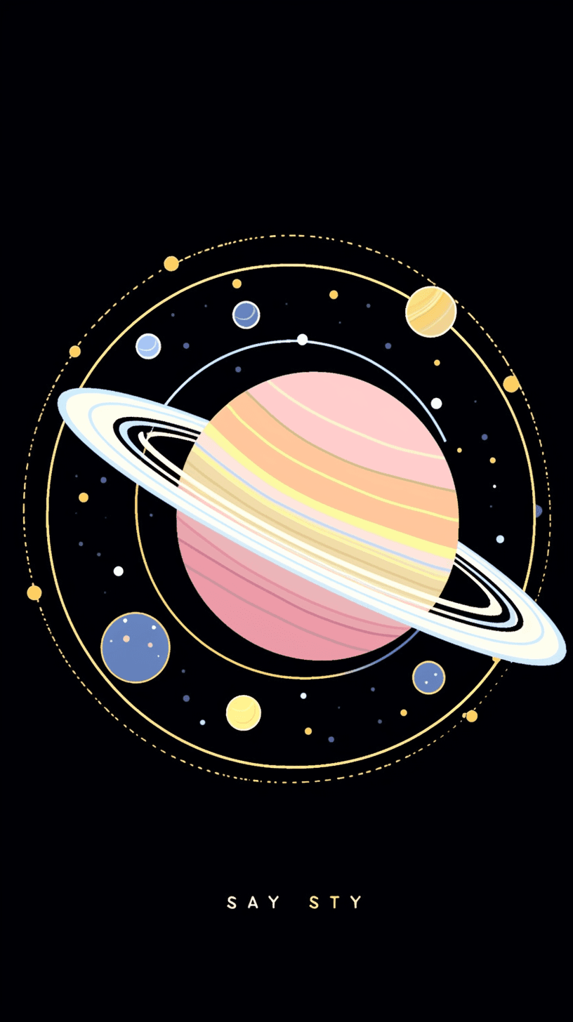 Planet Fair original repeating artwork