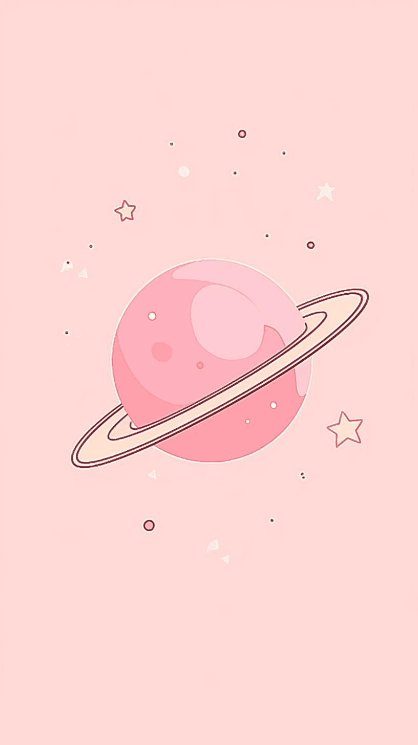 Planet Party original repeating artwork