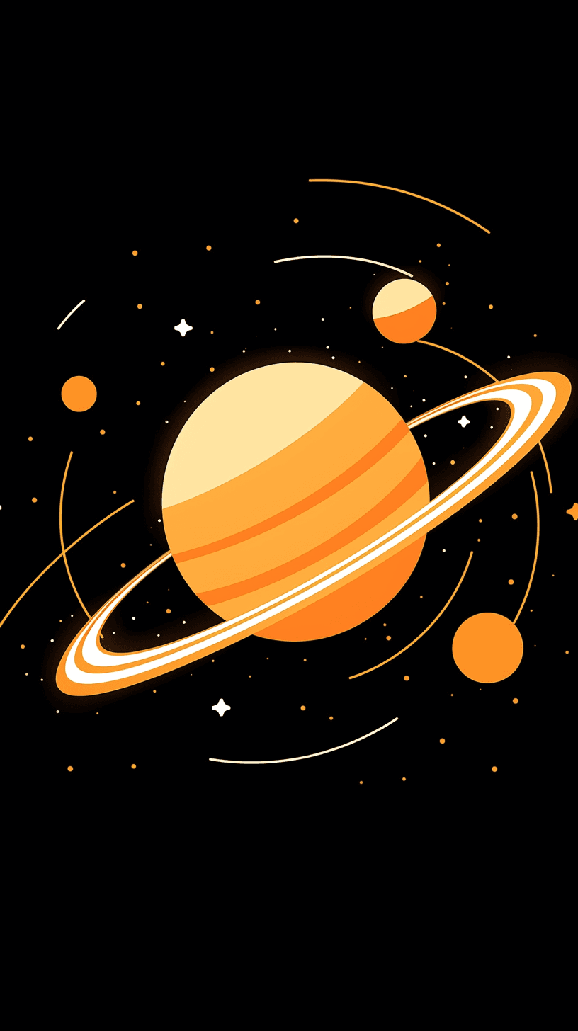 Planet Drift original repeating artwork