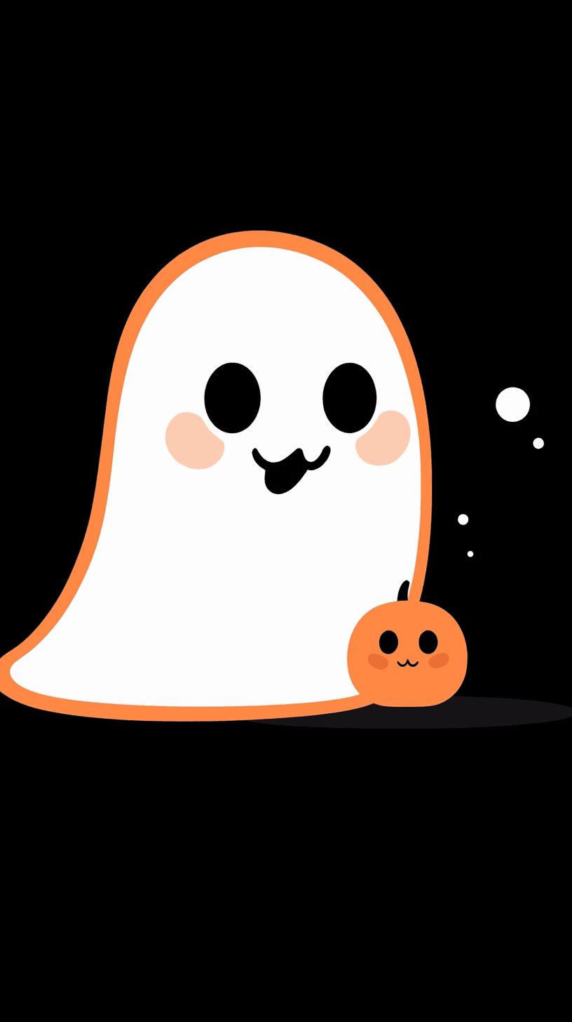 Halloween Ghost 1166 original repeating artwork