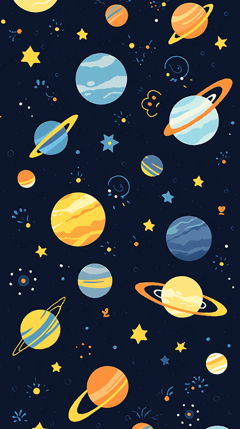 Cosmic 198 original repeating artwork