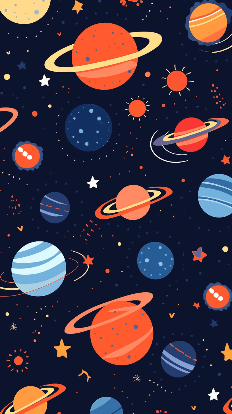 Cosmic 022 original repeating artwork