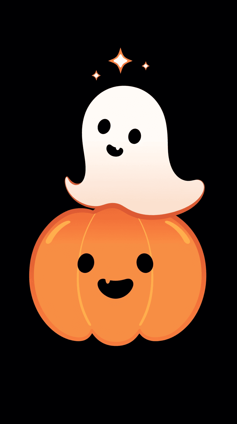 Halloween Ghost 526 original repeating artwork