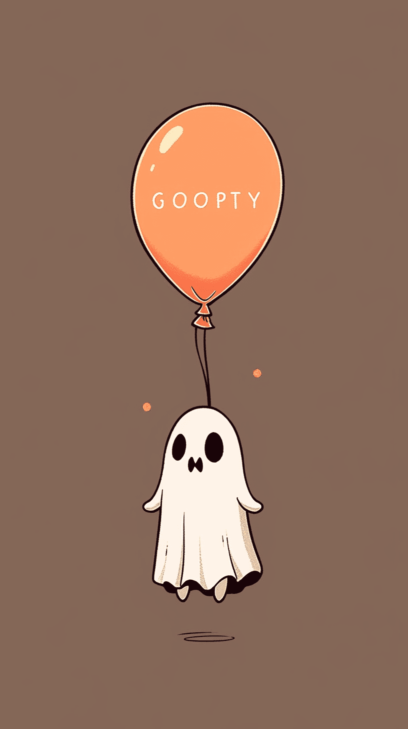 Halloween Ghost 736 original repeating artwork