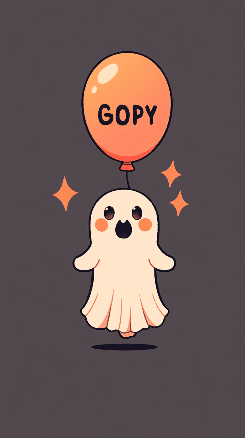 Halloween Ghost 955 original repeating artwork