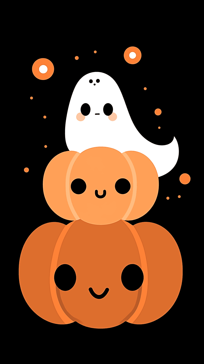 Halloween Ghost 1056 original repeating artwork