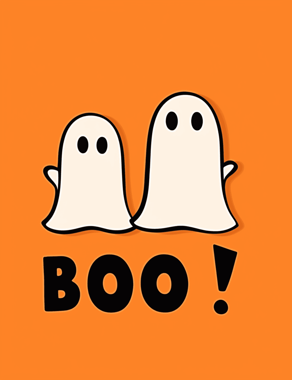 Halloween Ghost 1111 original repeating artwork