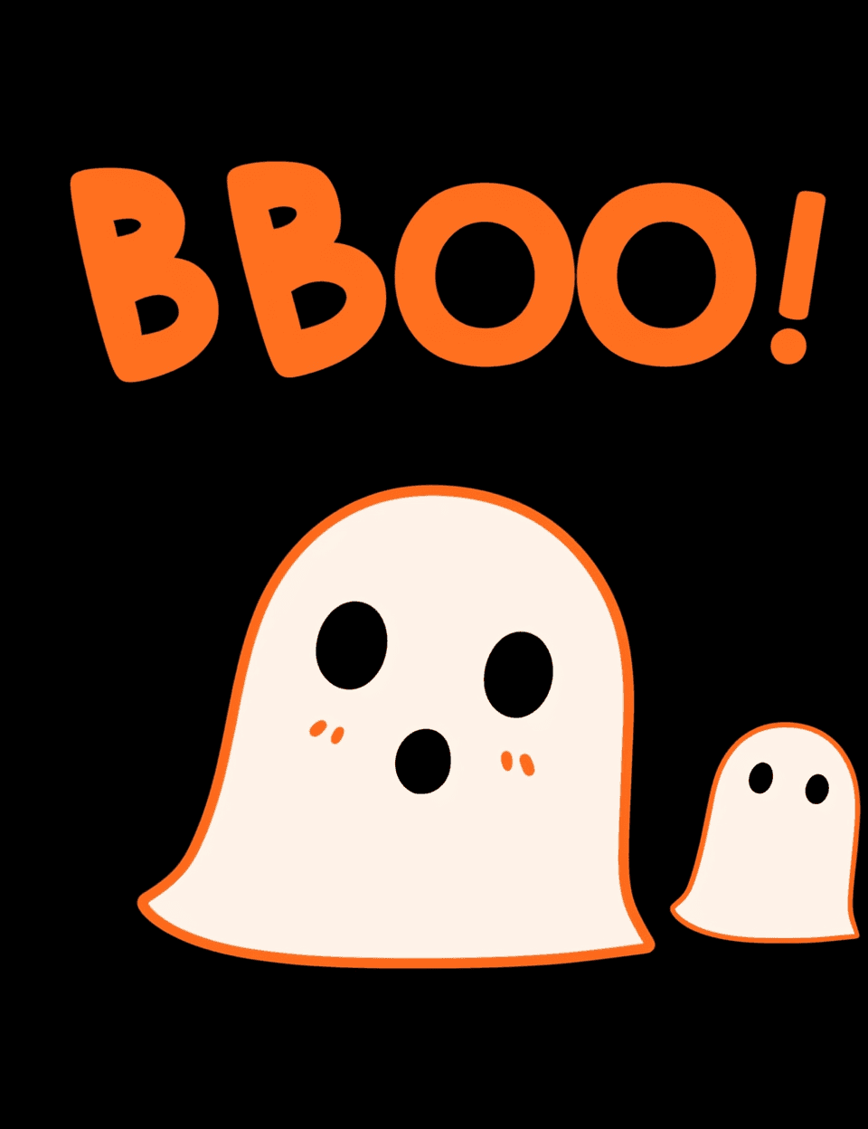 Halloween Ghost 954 original repeating artwork