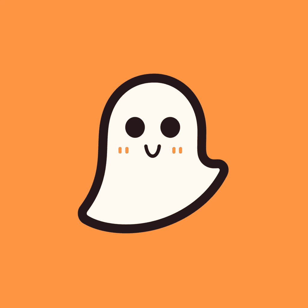 Halloween Ghost 1017 original repeating artwork