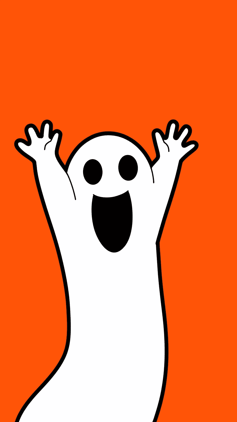 Halloween Ghost 1165 original repeating artwork