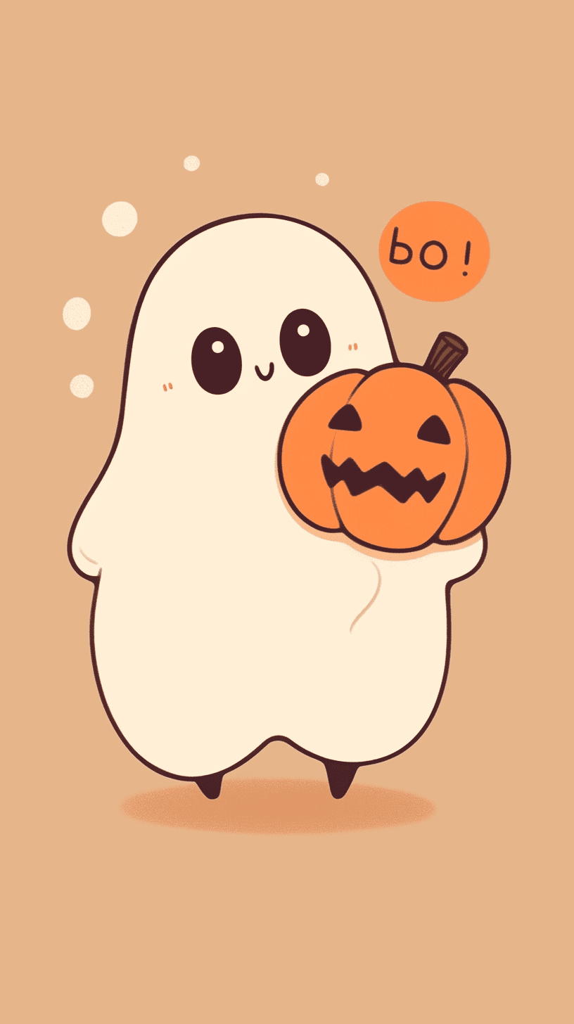 Halloween Ghost 824 original repeating artwork