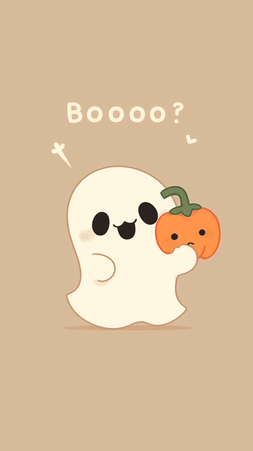 Halloween Ghost 733 original repeating artwork