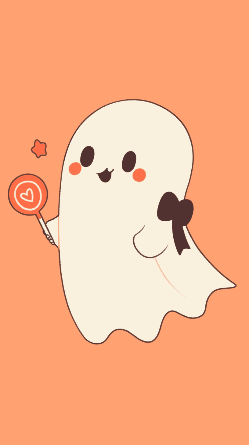 Halloween Ghost 823 original repeating artwork