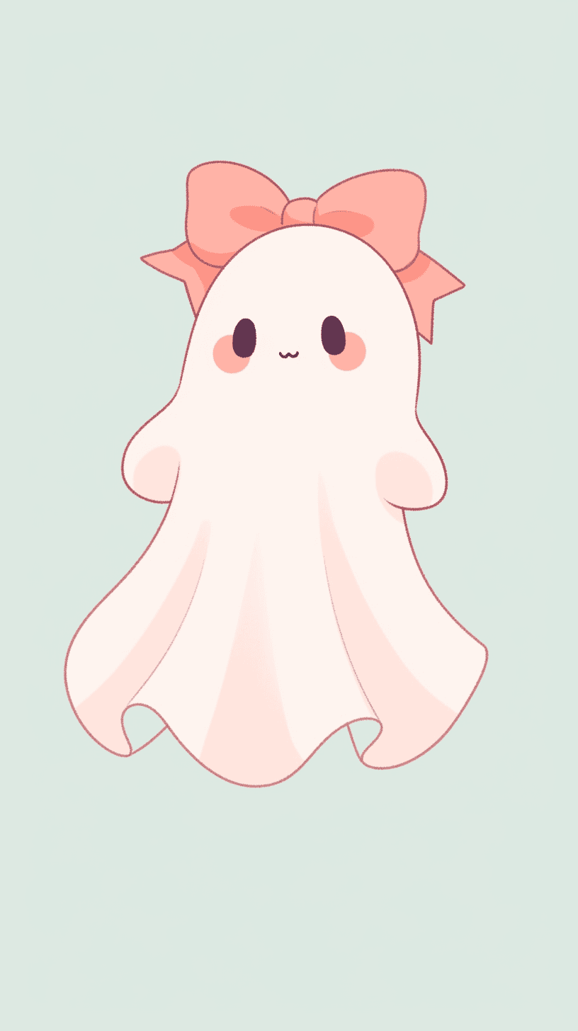 Halloween Ghost 607 original repeating artwork