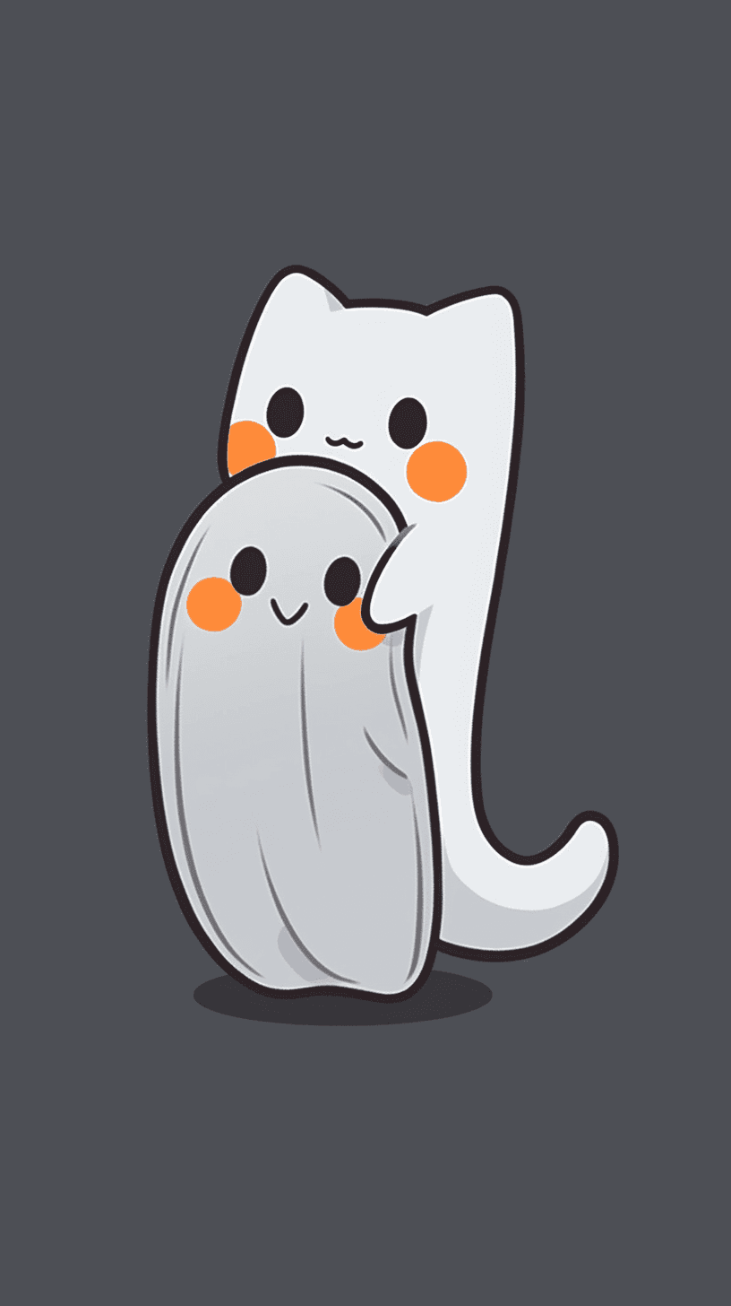 Halloween Ghost 822 original repeating artwork