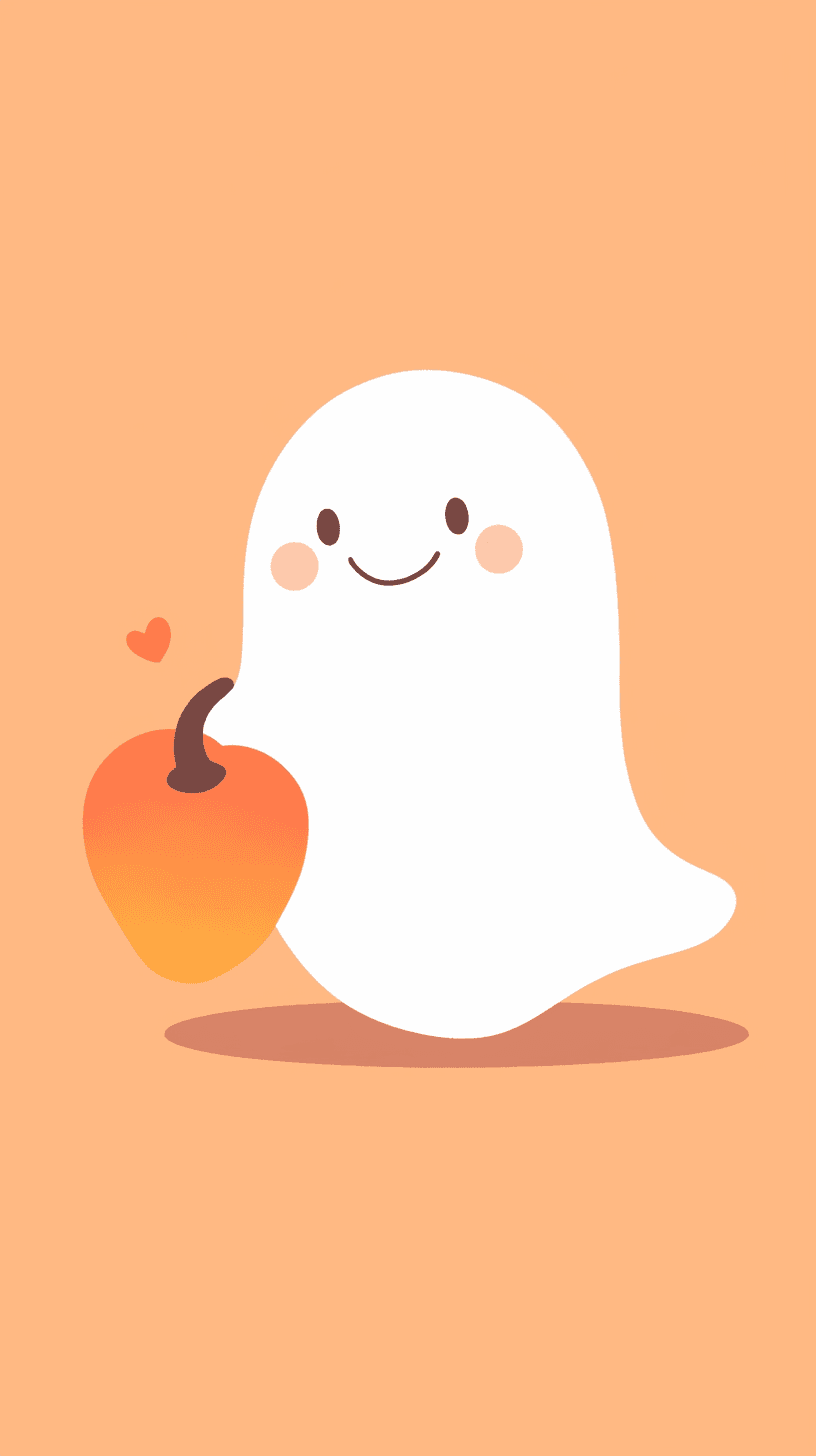 Halloween Ghost 696 original repeating artwork