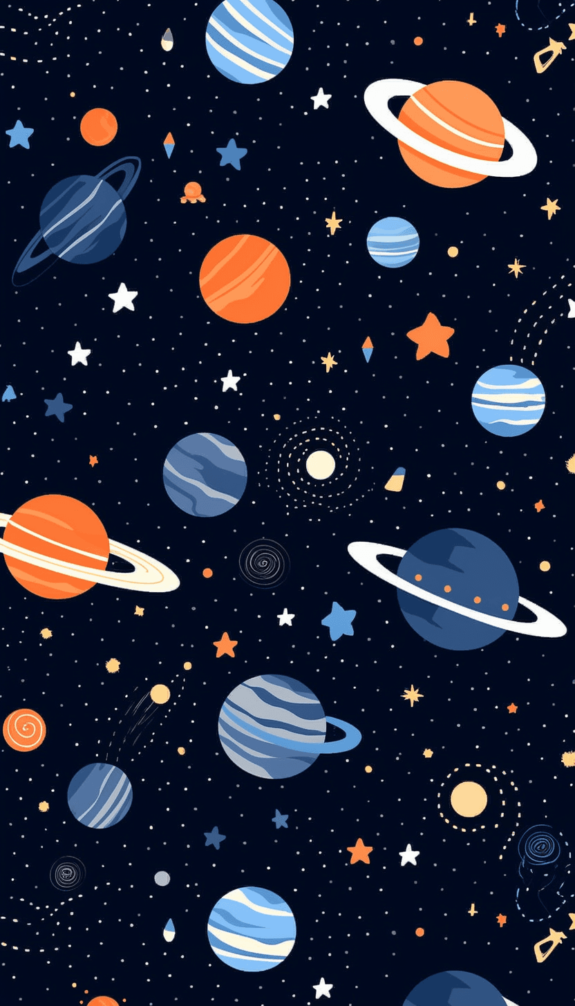 Cosmic 064 original repeating artwork