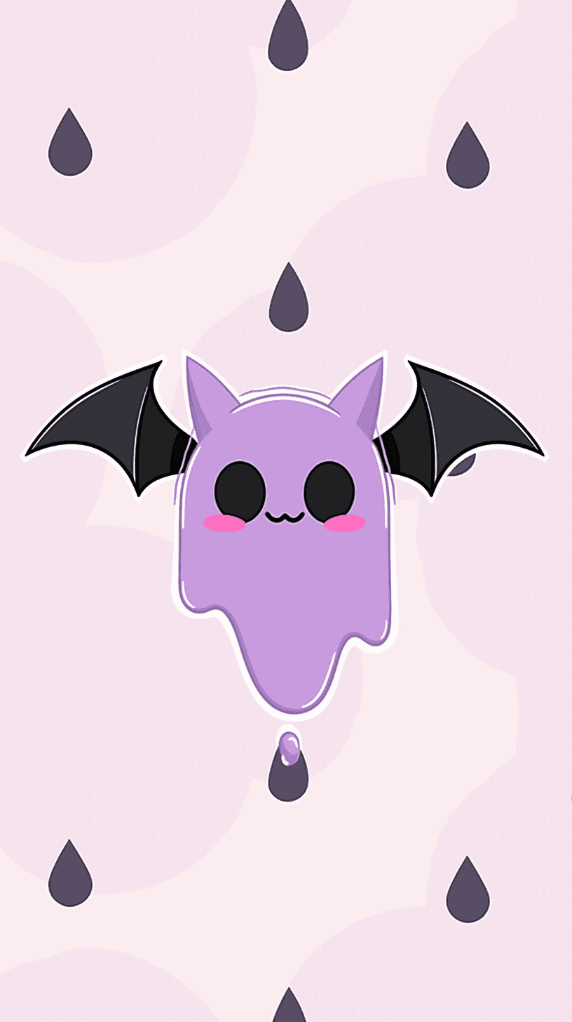 Halloween Bat Hue original repeating artwork