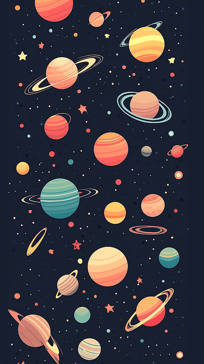 Cosmic 176 original repeating artwork