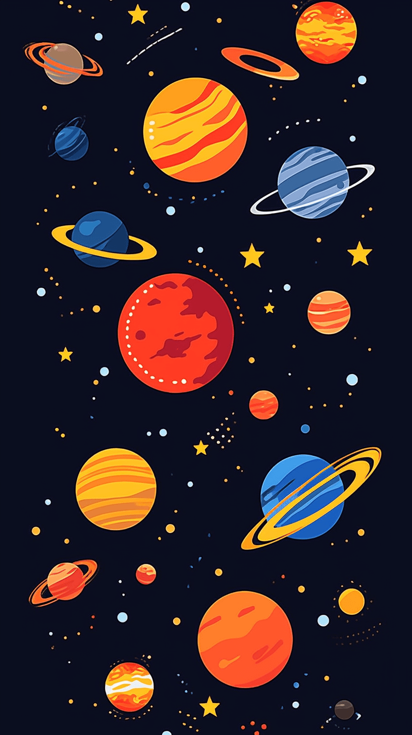 Cosmic Studio original repeating artwork