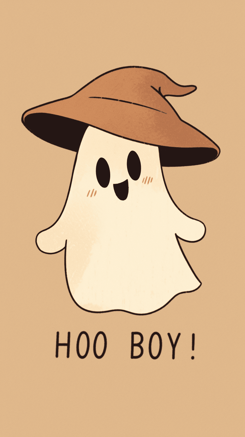 Halloween Ghost 921 original repeating artwork