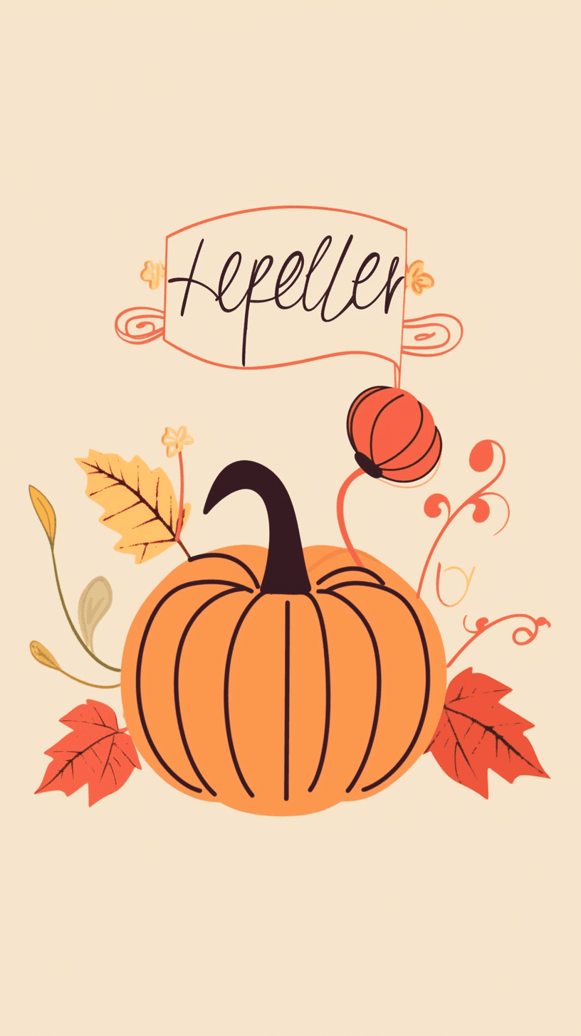 Halloween Pumpkin 171 original repeating artwork